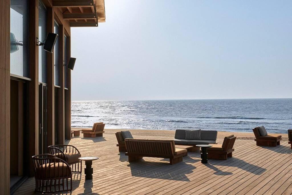 אוברווין Cala Bassa Beach Boutique Apartments - Beach View מראה חיצוני תמונה
